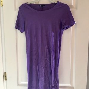 Gap | Purple Short Sleeve T-shirt Dress